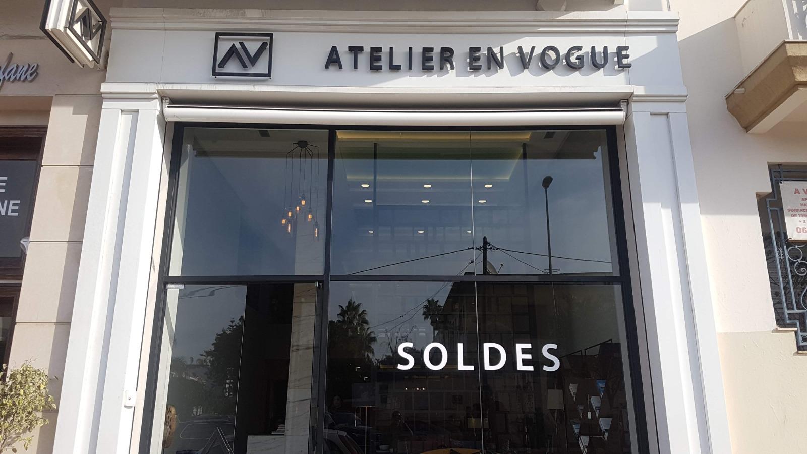 Habillage de façade, réalisation Lumen Space